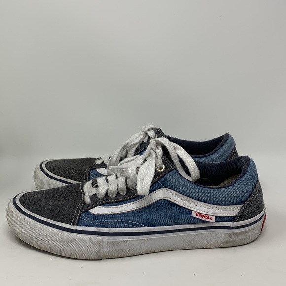 Vans Old Skool Navy & White Shoes Men’s Size 7 - Picture 6 of 10